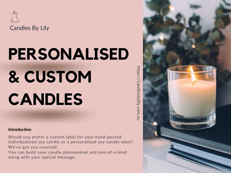 PERSONALISED & CUSTOM CANDLE LABELS FOR GIFTING, EVENTS, OR YOUR BRAND