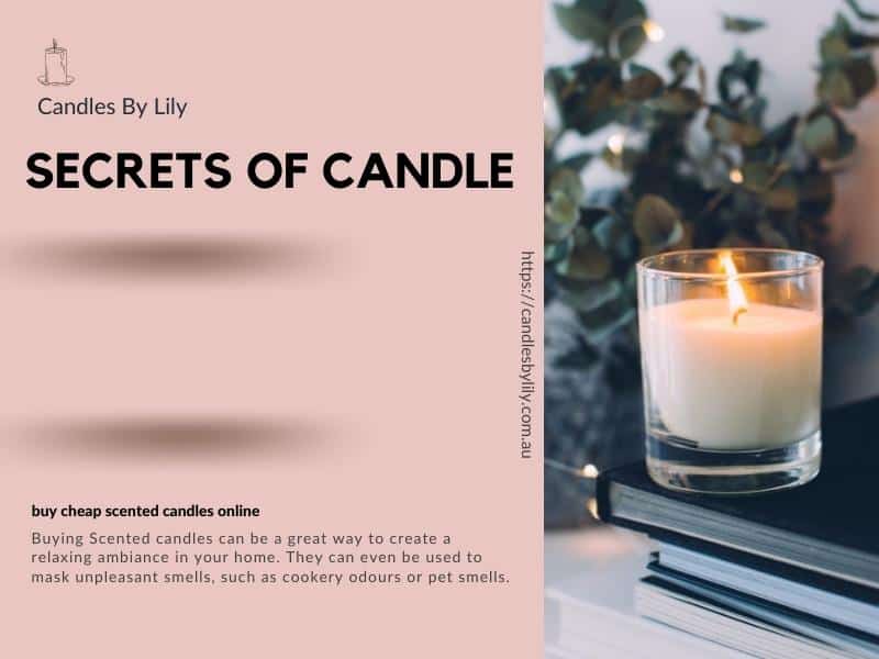 buy cheap scented candles online