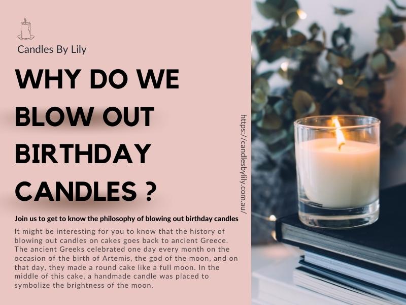 Join us to get to know the philosophy of blowing out birthday candles